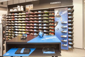 Retail Photography: Nike Point of Sale at Intersport.