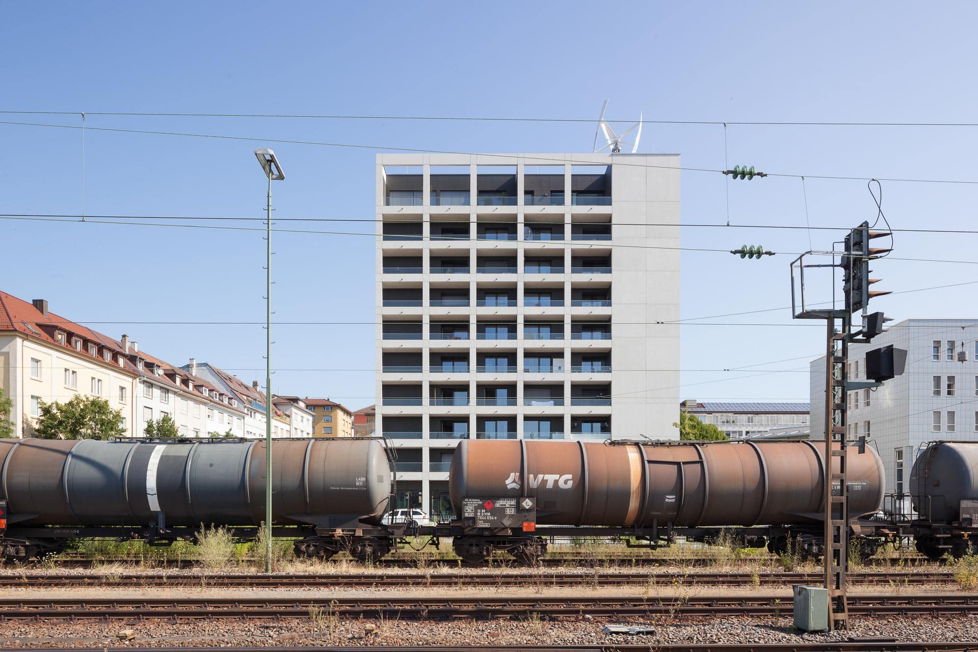 Sanierung Wohnhochaus Pforzheim Freivogel Mayer Architekten