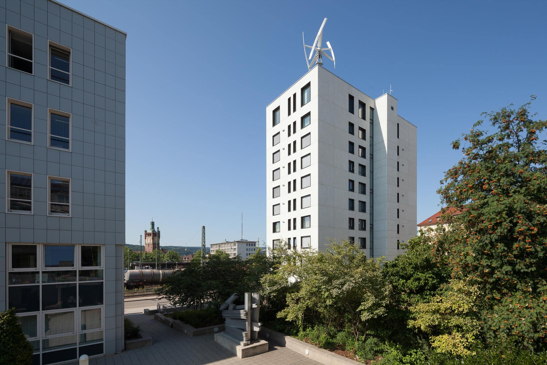 Sanierung Wohnhochaus Pforzheim Freivogel Mayer Architekten
