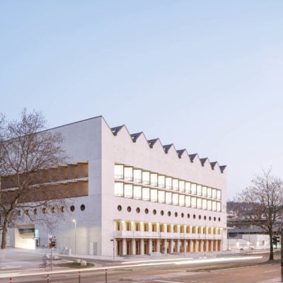 Architekturfotografie: Erweiterung der Landesbibliothek Stuttgart von LRO Lederer Ragnarsdóttir Oei