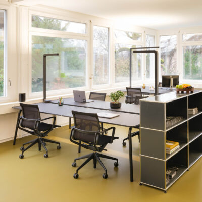 Interior Photography Office mit USM Haller, Muuto und Vitra-Möbeln.
